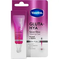 Vaseline Gluta-Hya Lip Serum Gloss Läppbalsam 10 g Royal Plum