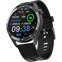 Tracer SM8V ONYX - Smart klocka med rem - svart - display 1.28 - Bluetooth - 38.2 g