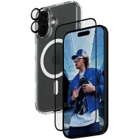 PanzerGlass iPhone 16 3-i-1-skyddspaket