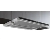 Siemens iQ700 LI99SA684 - Kåpa - teleskopisk - Fördjupning - bredd: 52.4 cm - djup: 29 cm - utsug och återcirkulering (-) - rostfritt stål