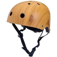 Trybike Cykelhjälm i trälook