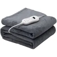 Ginza.se Terraillon: Värmefilt Cozy 160x120cm Dark Grey