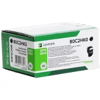 Lexmark 802HK (80C2HK0) svart toner hög kapacitet (original)