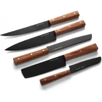 Orrefors 5-pack Knivar Svart