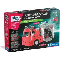 Clementoni Kreativitet: Mechanics - Laboratory - Fire Truck