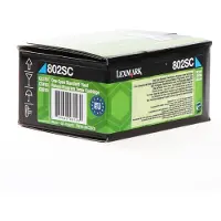 Lexmark Tonerkassett cyan 2.000 sidor
