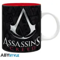 Assassin's creed - Mug - 320 ml - Crest black & red - subli x2