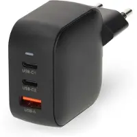 Nedis Pd 3.0 Gan Usb-a-och Usb-c-väggladdare 70w