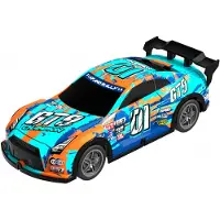 Toymax Champion GT9 w/light R/C 1:22, 2,4GHz, blå/orange