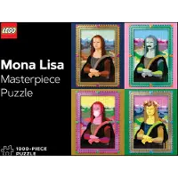 Chronicle Books LEGO Masterpiece Puzzle: Mona Lisa 1000-Piece Puzzle