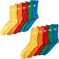 Adidas Originals Trefoil Crew Strumpor 10 Par, storlek 43-45