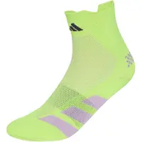 Adidas Sportsockor 'Adizero' neongul / syrén / svart