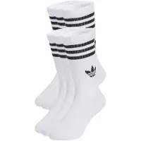 Adidas Originals 3-stripes Strumpor Barn 6-par, storlek 25-27