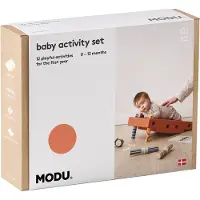 Modu Baby Motoriska färdigheter - 10 Delar - Burnt Orange/Dusty - - One Size - Tumlingdjur