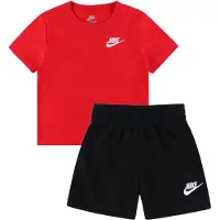 Nike Kids Shortsset - T-shirt/Shorts - Universitetsröd/Svart m. Logo - - 6 år (116) - Shorts