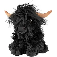 Living Nature Gosedjur m. Ljud - 22x16 cm - Black Highland Ko - - - One Size - Gosedjur