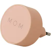 Design Letters Adapter - 12W - Mamma - Peach - - One Size - Adapter