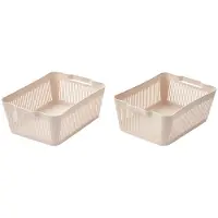 Liewood Korg - 2-pack - Large - 39x26x14 cm - Sandy - - One Size - Korg