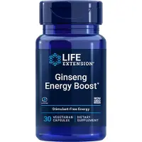 Life Extension , Ginseng energi boost, 30 vegetarianiska kapslar