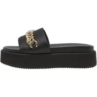 Buffalo Pantolette 'Noa' guld / svart