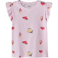 Name it Topp - NmfJoviner - Vagga Rosa - - 5 år (110) - Linne