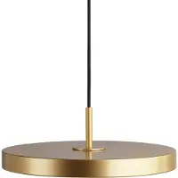 UMAGE Taklampa , Asteria mini, dimbara, Guld / mässing, Vardagsrum, Metall, Design