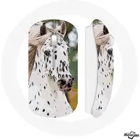 CAPACHEAP Souris Sans Fil Appaloosa Cheval blanc