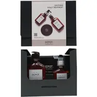 Depot Consumer Kit G Set: 200 Hair Treatments nr. 209 + Hair Lotion Treatment för lugnande effekt, 100 ml + 100 Hair Cleansing nr. 109 schampo för lugnande effekt, 250 ml (för män)