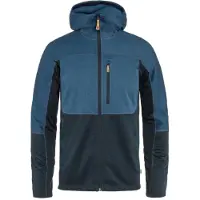 Fjällräven - Vandringskläder - Abisko Trail Fleece M Indigo Blue Dark Navy för Unisex - Storlek S - Blå