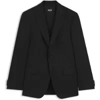 BOSS Slim-fit suit jacket in virgin-wool serge
