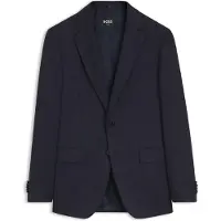 BOSS Slim-fit suit jacket in virgin-wool serge