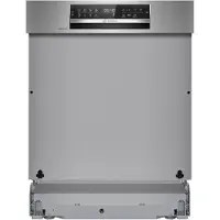 Bosch Serie | 6 SMI6ECS12E - Diskmaskin - inbyggd - Wi-Fi - Fördjupning - bredd: 60 cm - djup: 55 cm - höjd: 81.5 cm - borstat stål