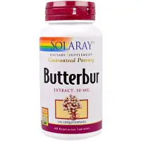 Solaray Tussilago 50 Mg 60 Enheter