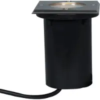 QAZQA Markspot stål 10,5 cm IP65 - Basic Square