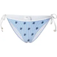 Tommy Hilfiger Logo Embroidery Side Tie Bikini Bottoms