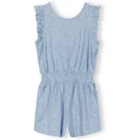 MINOTI Overall ljusblå / off-white