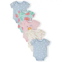 MINOTI Sparkdräkt/body kräm / ljusblå / mint / rosa