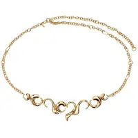 Desigual Bälte 'x Zalio' guld