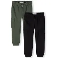 MINOTI Byxa khaki / svart