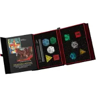 Fanroll Dungeons & Dragons 50-årsjubileum Då & Nu Holmes Retro Replika & Modern Holmes Inspirerad Tärningsset