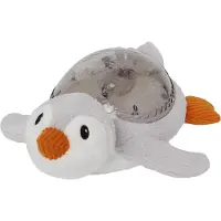 Cloud B Nattlampa m. Ljud - Tranquil Penquin - 30 cm - Grå - - One Size - Nattlampa