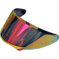 HJC RPHA 12 Pinlock-Visir Röd, speglat UNI Unisex