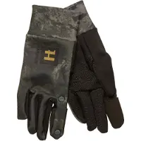Härkila Men's Noctyx Camo Fleece Glove Axis Msp Black