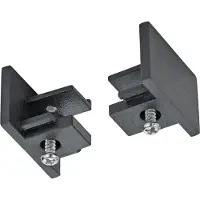 TRIO DUOLINE 703032 ändstycke för skensystem svart