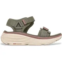 SKECHERS för kvinnor. 141755 Sandaler med kvartsrem av vävband grön (39), 3 till 5 cm, Kardborreband, Casual