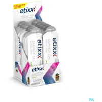 Etixx Isotonic Drink 60ml Låda Med Energigeler äpple 60ml 12 Enheter