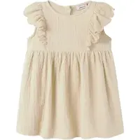 Name it Klänning - NmfJulita - Mandelmjölk - - 8 år (128) - Klänning