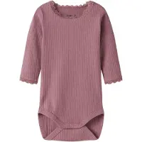 Name it Body l/ä - Rib - NbfHallie - Mesa Rose - - 68 - Body L/Ä