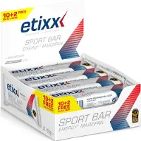 Etixx Energy Sport Energibar Låda Marsipantårta 50g 12 Enheter