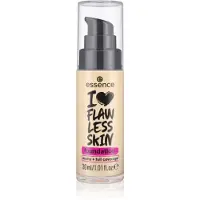 Essence I LOVE FLAWLESS SKIN matt + full coverage Flytande foundation 30 ml Nr. 20 - Medium Porcelain